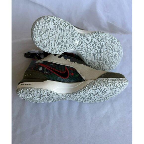 8.5 MEN\'S NIKE ZOOM LBJ NXXT GEN AMPD FAZE LIGHT CREAM HF0715-200 SNEAKERS main image 5